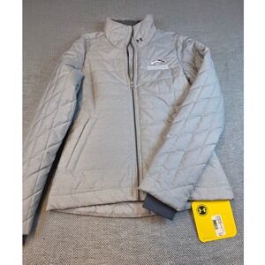 Under Armour ColdGear Storm Morningside College Quilted Jacket Gray UW726G949H S